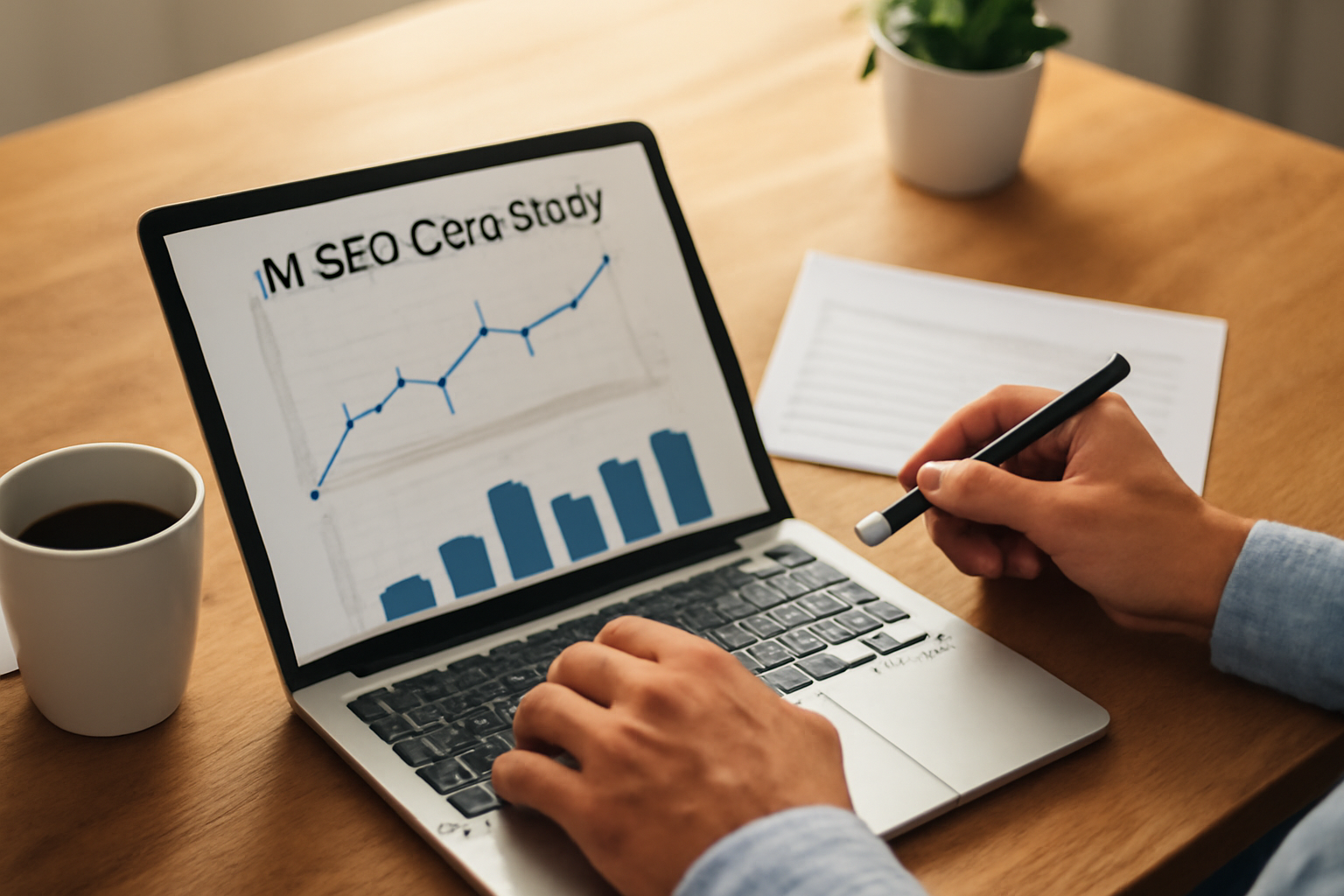 AI SEO esettanulmány: így nőtt meg a forgalom